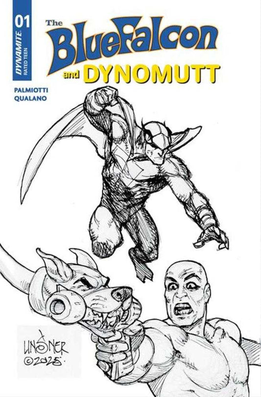 Blue Falcon & Dynomutt #1 Cover L Linsner 1:10 (PRESALE 9/10/25)