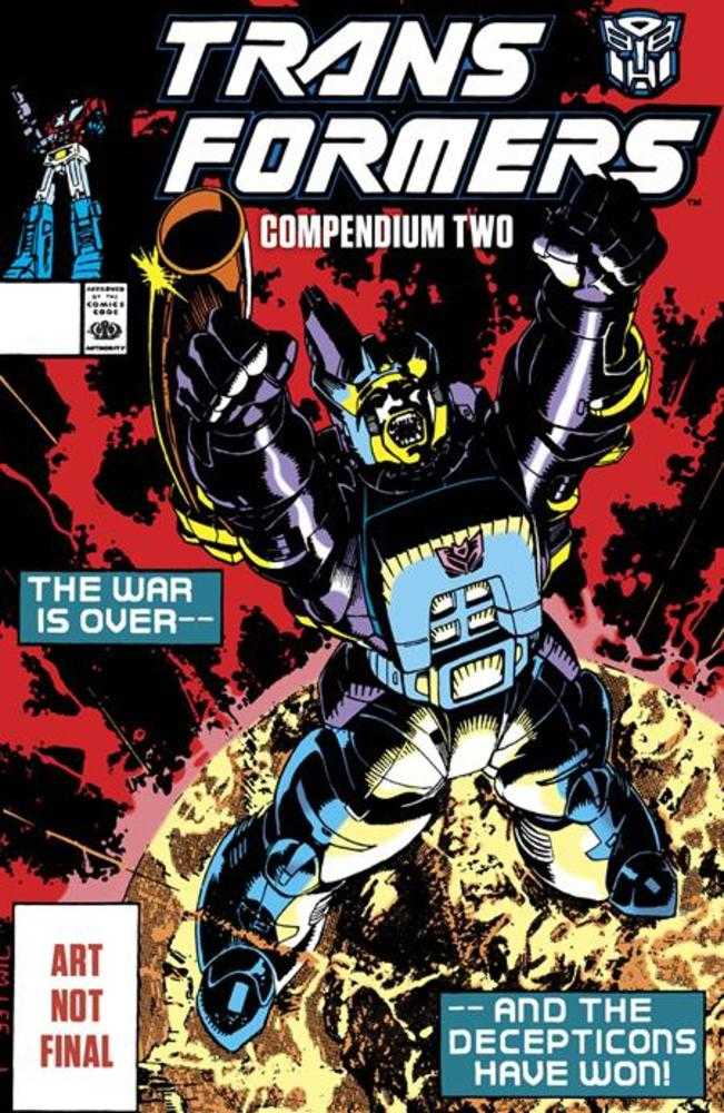 Transformers Compendium TPB Book 2 Direct Market Exclusive Jim Lee Cover