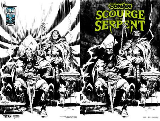 Conan The Barbarian Scourge Of The Serpent #1 Cover J LCSD Exclusive