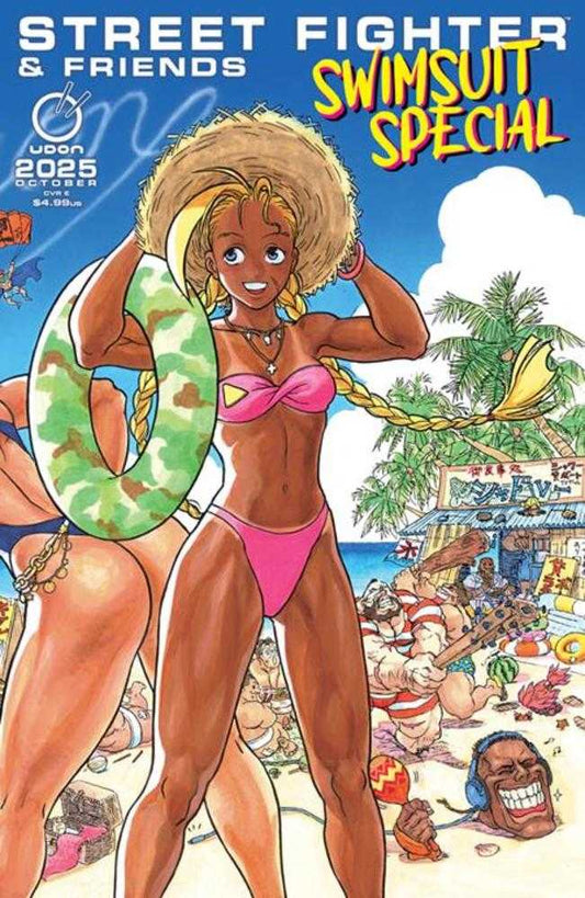 2025 Street Fighter & Friends Swimsuit Special #1 Cover E 1:5 (PRESALE 10/1/25)