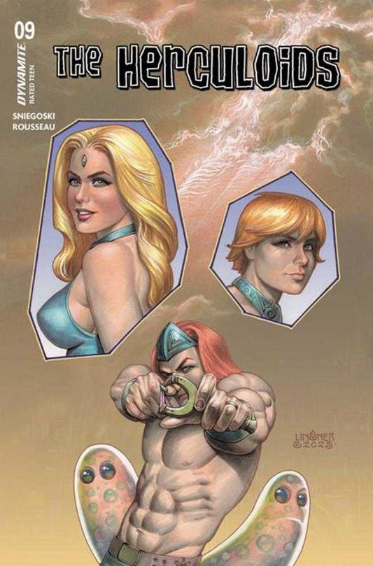 Herculoids #9 Cover B Joseph Micheal Linsner Variant