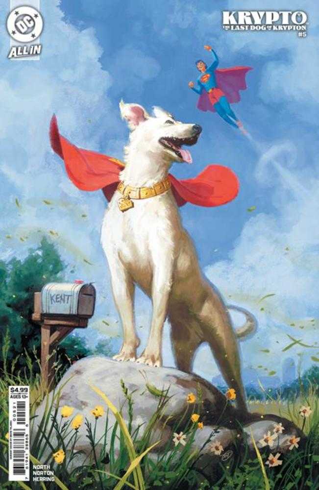 Krypto The Last Dog Of Krypton #5 (Of 5) Cover B David Talaski