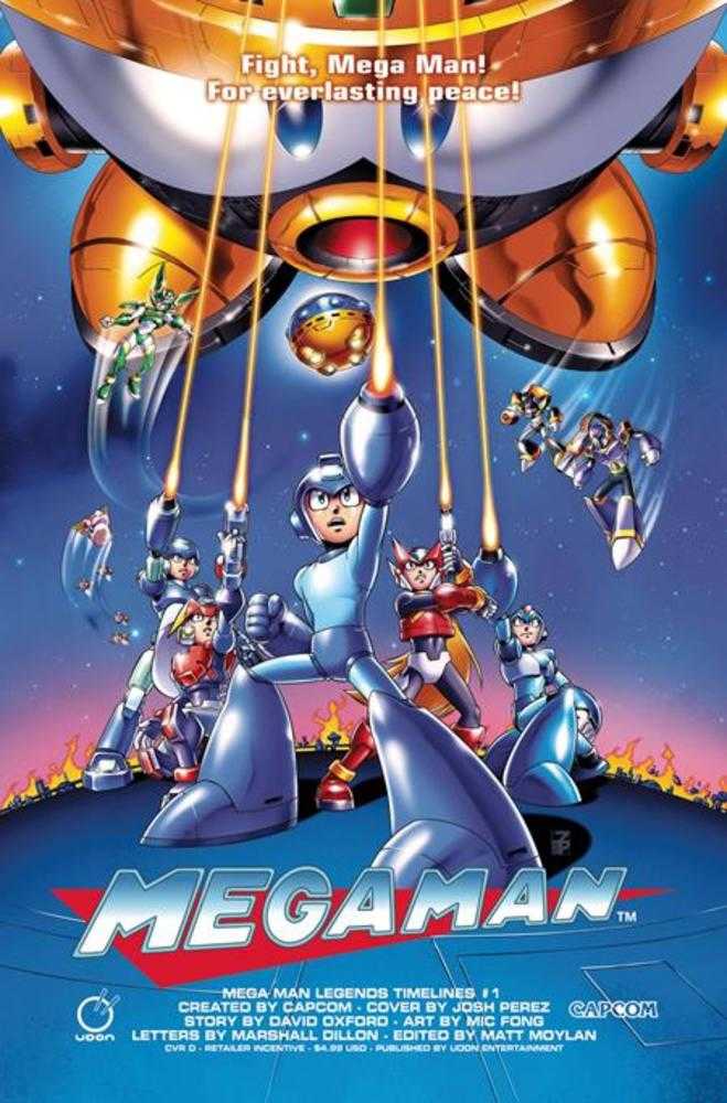Mega Man Legends Timelines #1 (One Shot) Cover D 1:5 (PRESALE 10/29/25)