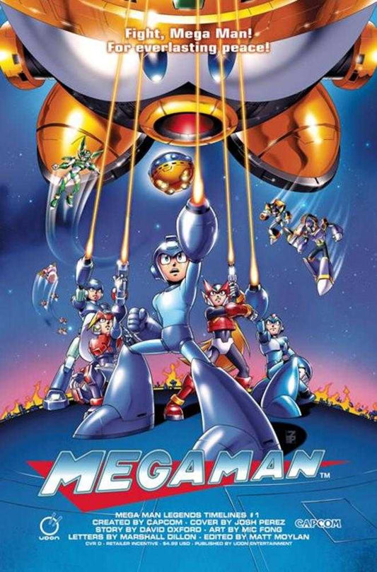 Mega Man Legends Timelines #1 (One Shot) Cover D 1:5 (PRESALE 10/29/25)