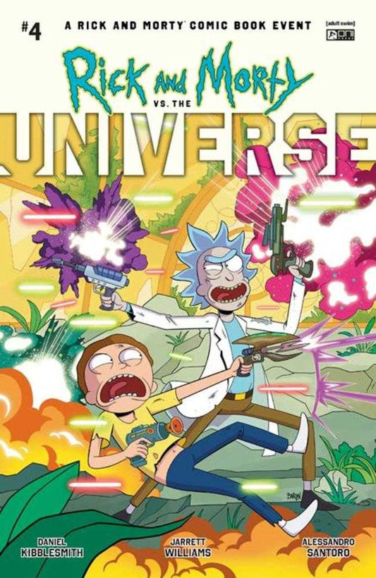 Rick And Morty vs The Universe #4 (Of 4) Cover A Dave Bardin