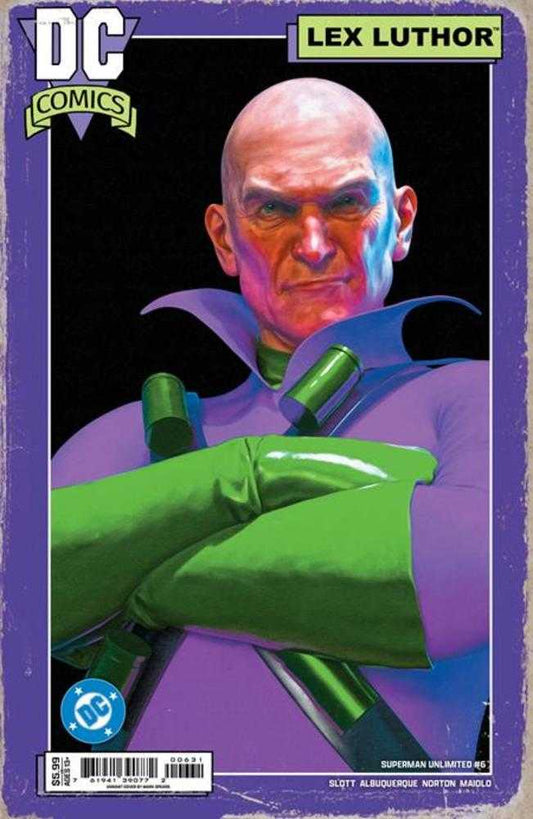 Superman Unlimited #6 Cover B Mark Spears Card Stock Variant