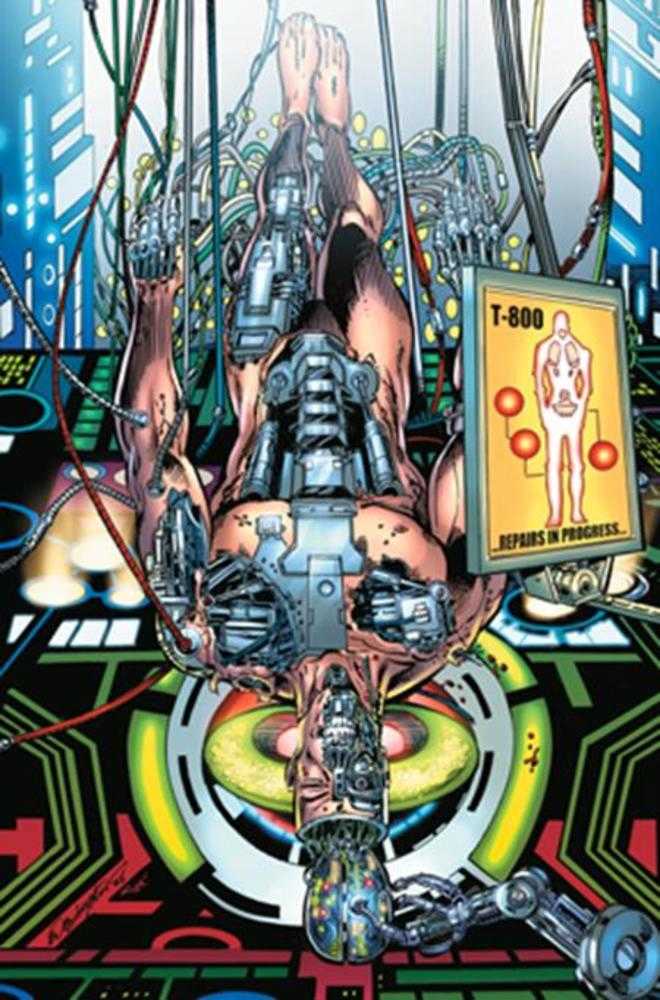 Terminator Metal #1 Cover F Bob Layton Foil Full Art Variant