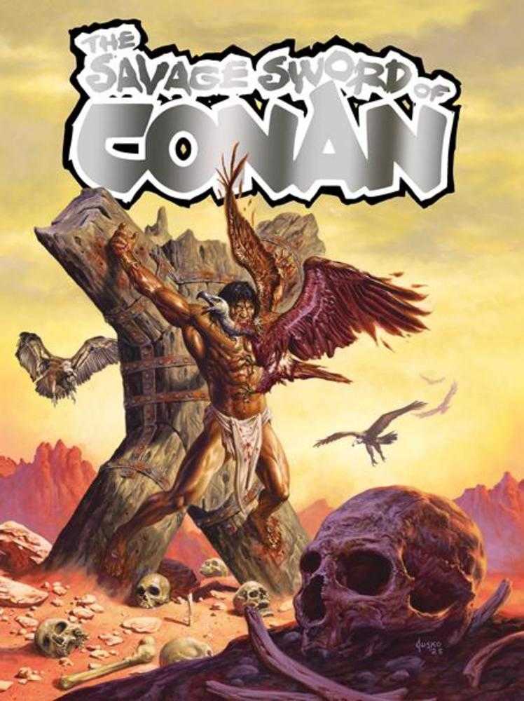 Savage Sword Of Conan #8 Cover D Sdcc Exc Foil