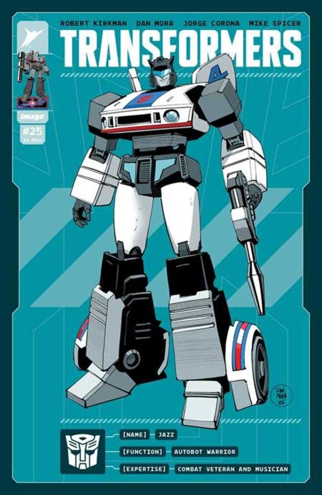 Transformers #25 Cover E Dan Mora 1:50 (PRESALE 10/8/25)