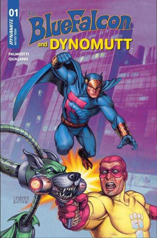 Blue Falcon & Dynomutt #1 Cover S Linsner Foil 1:7 (PRESALE 9/10/25)