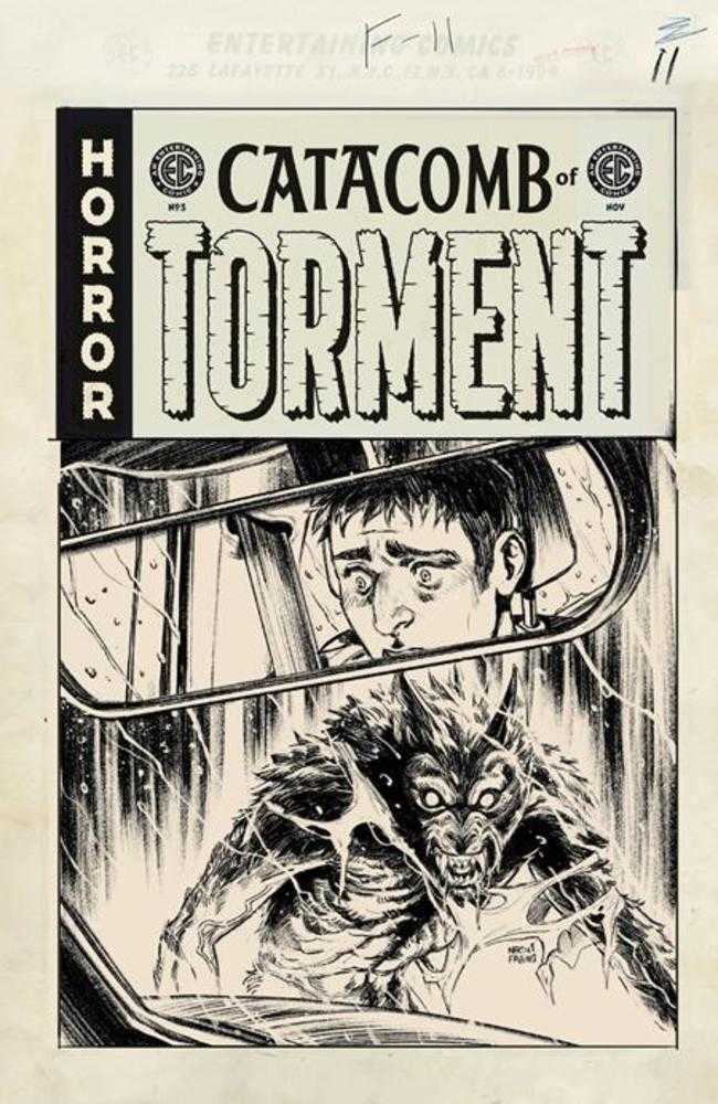 EC Catacomb Of Torment #5 Cover D Black & White 1:20 (PRESALE 11/19/25)