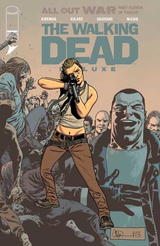 Walking Dead Deluxe #125 Cover B Charlie Adlard & Dave Mccaig Variant (Mature)