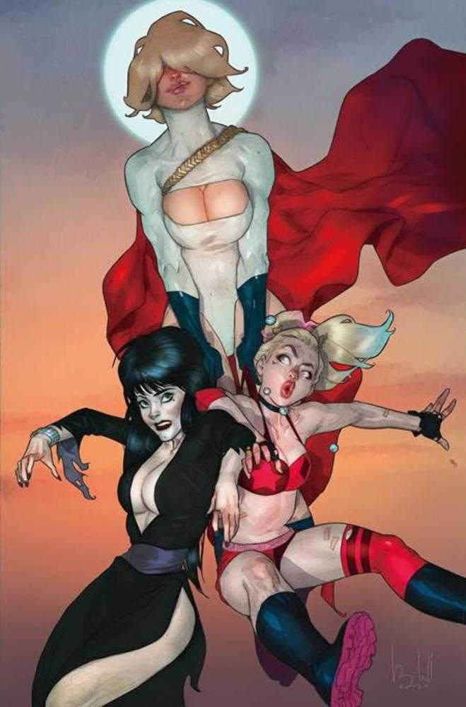 Harley Quinn X Elvira #3 Cover H 1 in 10 Ben Caldwell (PRESALE 12/17/25)
