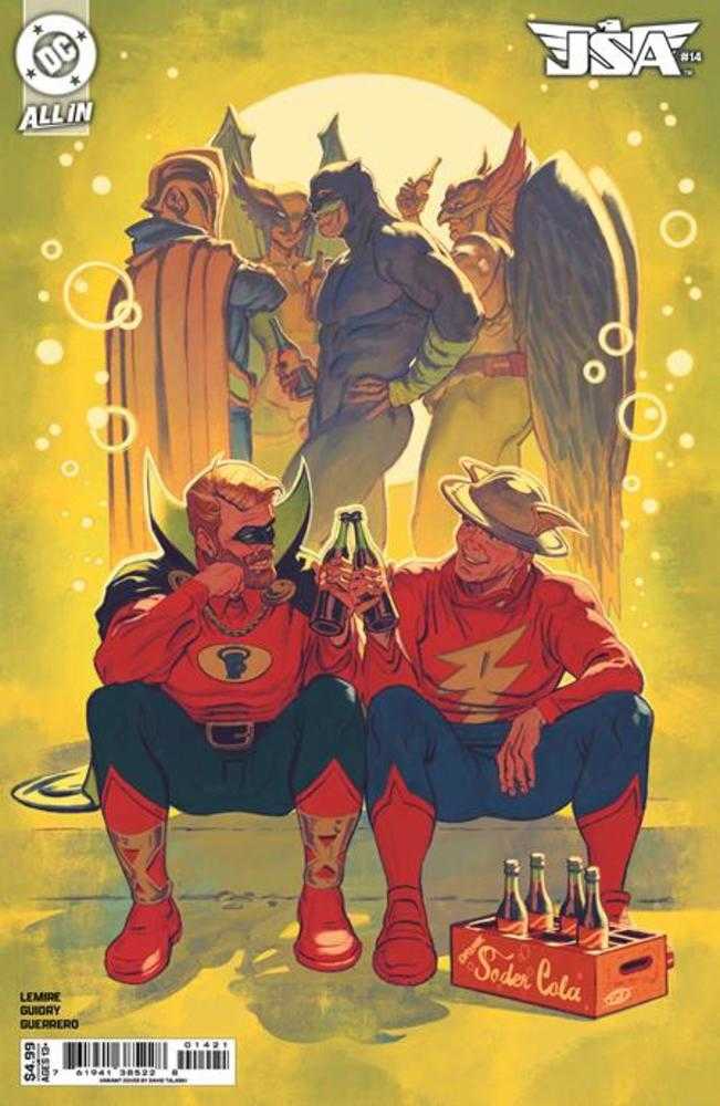 JSA #14 Cover B David Talaski Card Stock Variant
