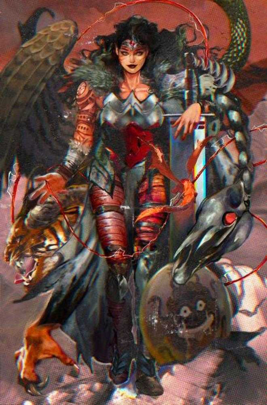 Absolute Wonder Woman #16 Cover E Angela Wu Card Stock Variant