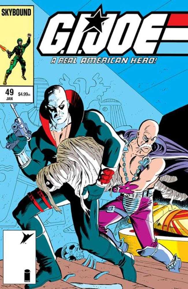 G.I. Joe A Real American Hero #49 Hama Files Edition Cover C Mike Zeck Foil Variant