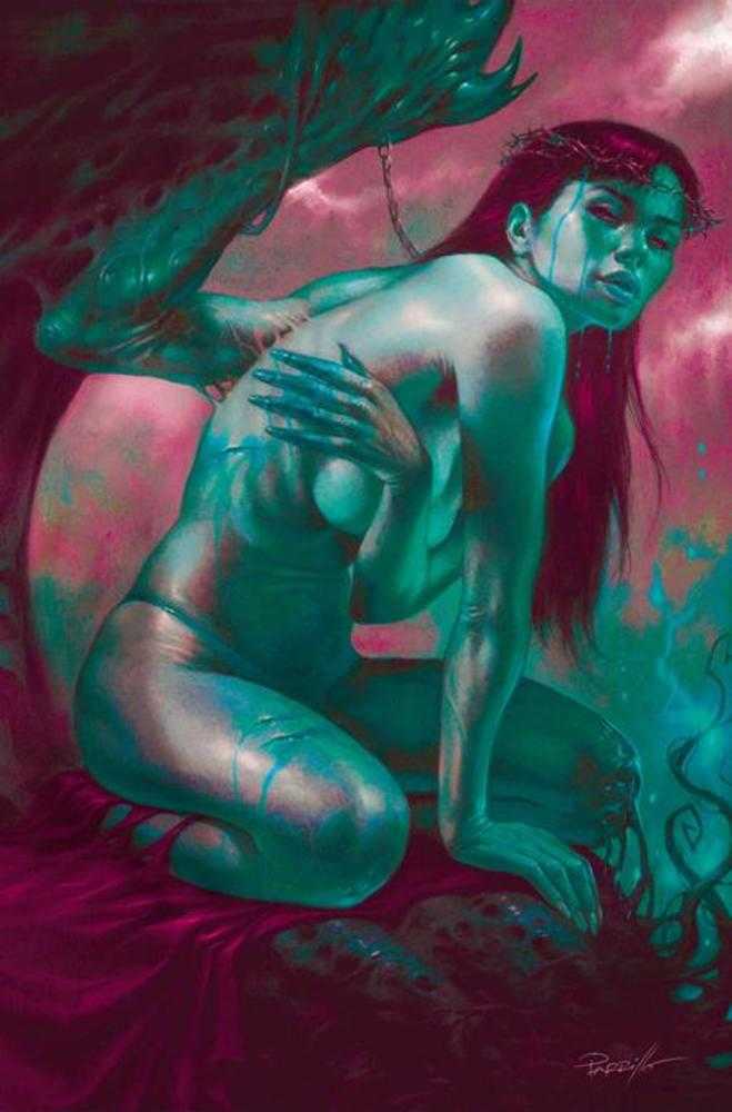 Vampirella (2025) #7 Cover Q 1:10 Parrillo Ultraviolet