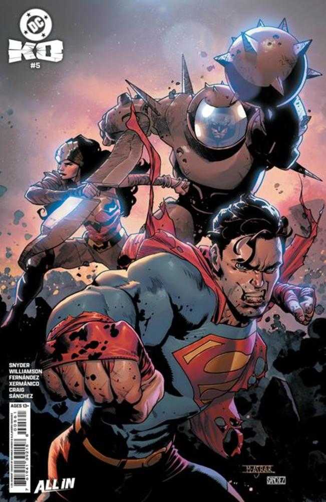 DC K.O. #5 (Of 5) Cover K 1 in 25 Mahmud Asrar (RELEASES 3/4/26)