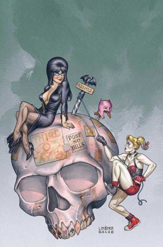 Harley Quinn X Elvira #6 Cover J Inc 1:15 Linsner (RELEASES 4/29/26)