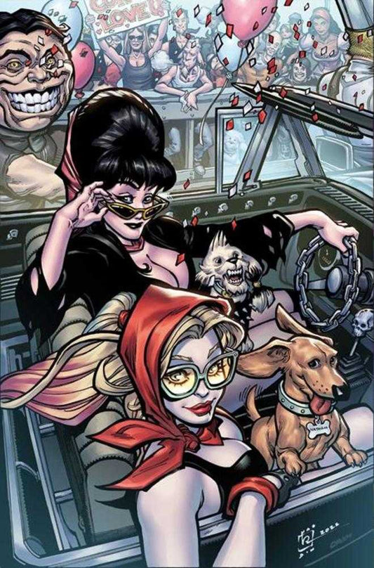 Harley Quinn X Elvira #6 Cover K Inc 1:15 Chad Hardin Full (RELEASES 4/29/26)