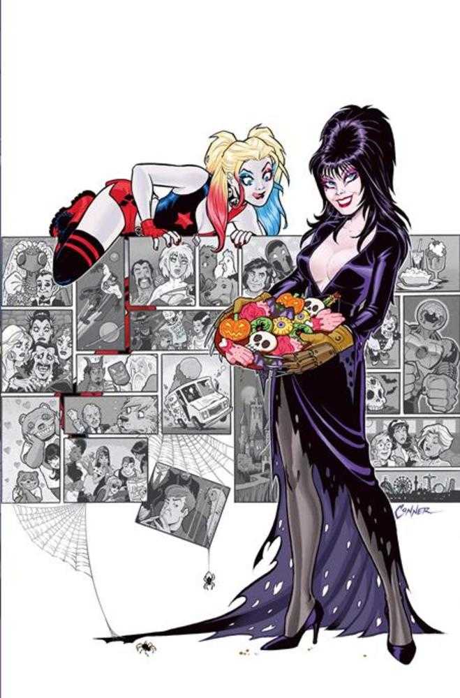 Harley Quinn X Elvira #6 Cover L Inc 1:20 Amanda Conner (RELEASES 4/29/26)