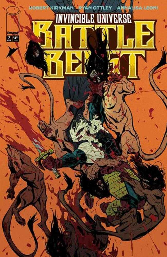 Invincible Universe Battle Beast #7 Cover D 1 in 25 (PRESALE 3/18/26)