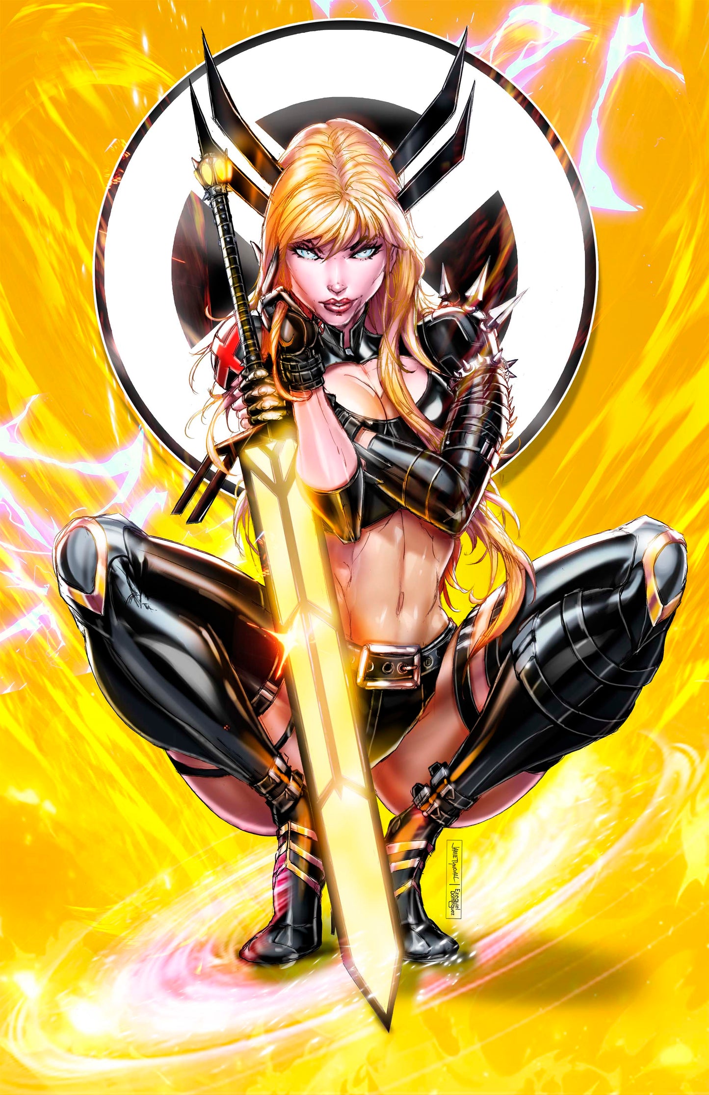 2025 Mutant Sorceress Yellow Virgin Comic Cosplay Exclusive