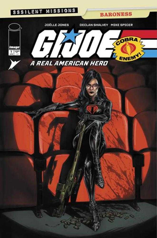 G.I. Joe A Real American Hero Sssilent Missions Baroness #1 (One Shot) Cover A Joelle Jones