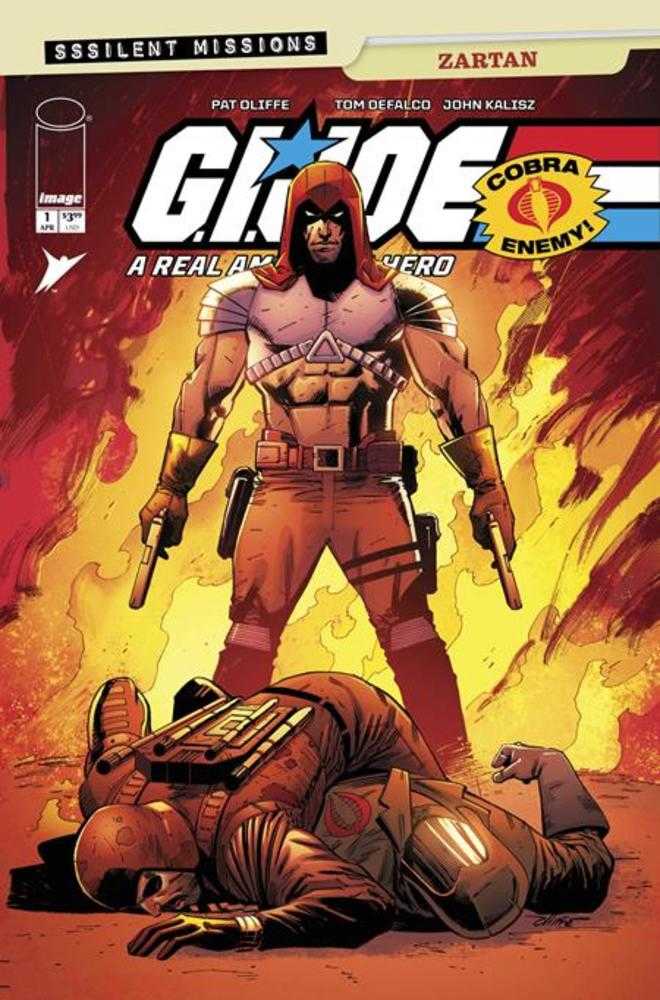 G.I. Joe A Real American Hero Sssilent Missions Zartan #1 (One Shot) Cover A Pat Olliffe