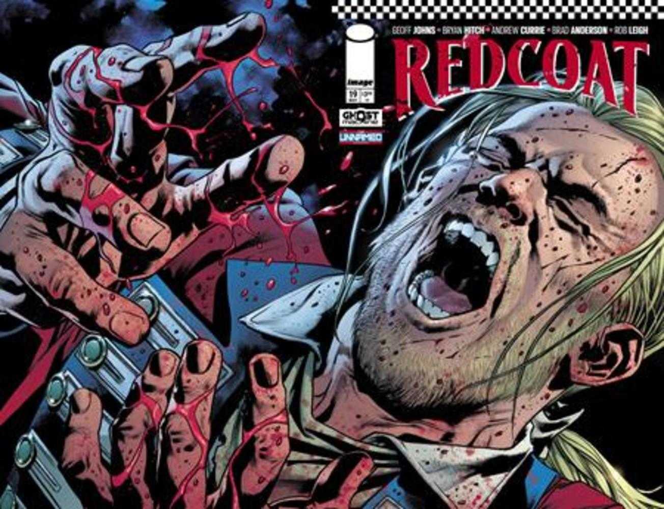REDCOAT #19 Cover A - BRYAN HITCH & BRAD ANDERSON WRAPAROUND