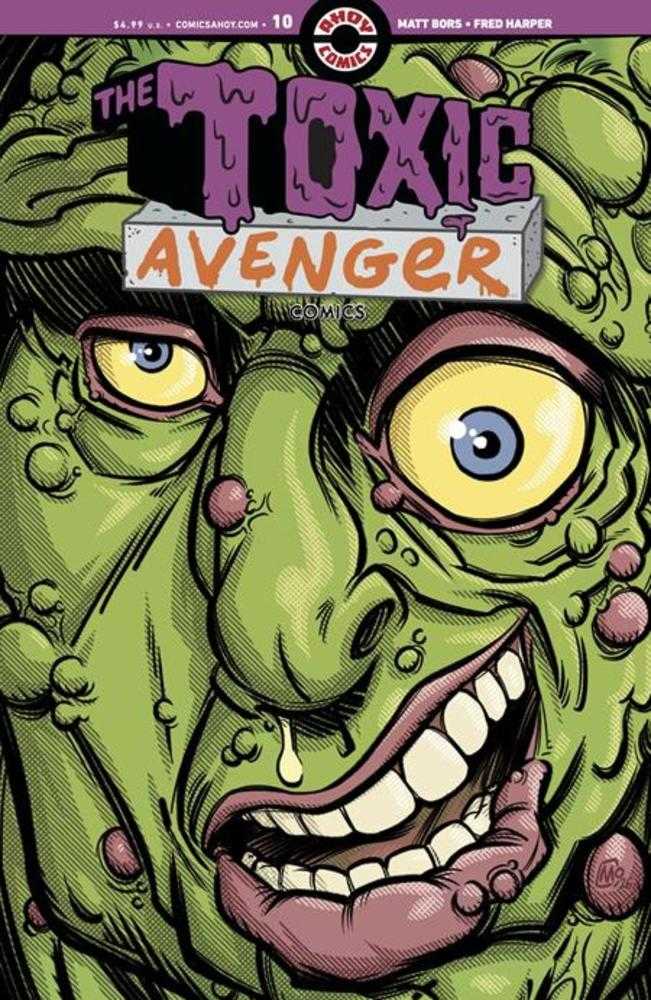 Toxic Avenger Comics #10 Cover B 1:3 Mauricet Unlock Variant (Mature) (PRESALE 7/22/2026)