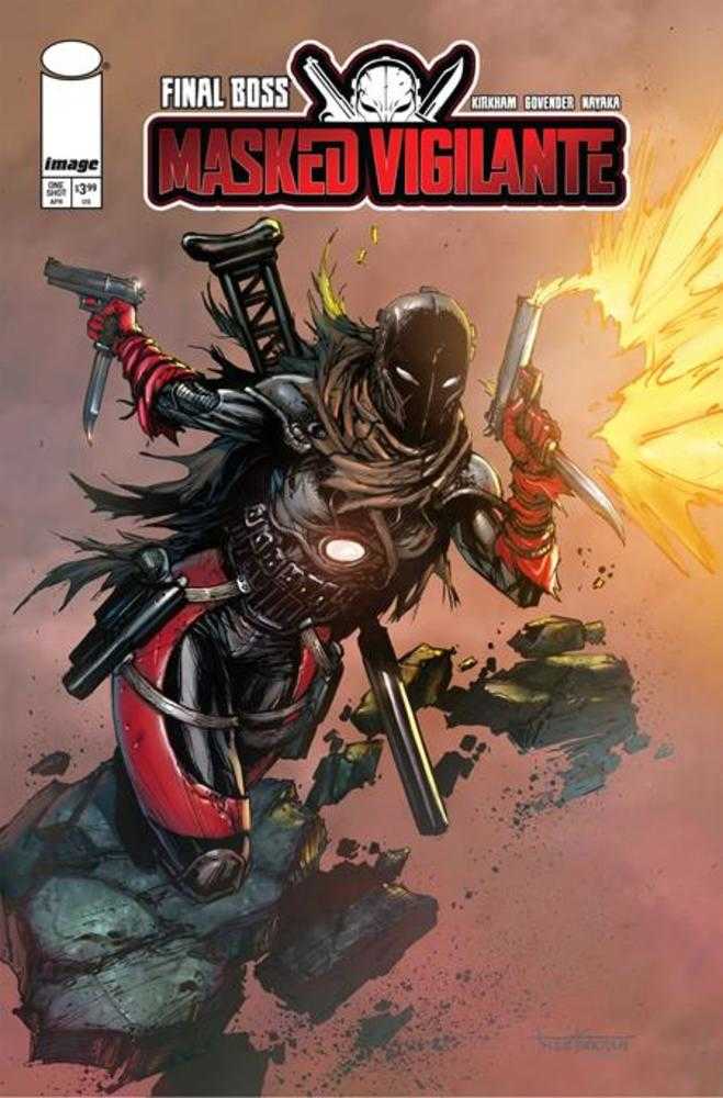 Final Boss Masked Vigilante Cover D 1 in 25 Kirkham (PRESALE 4/29/26)