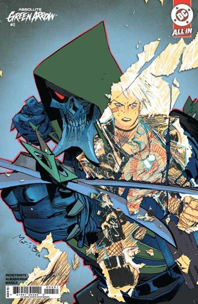 Absolute Green Arrow #2 (Of 6) Cover E 1 in 25 Matias Bergara (6/17/26)