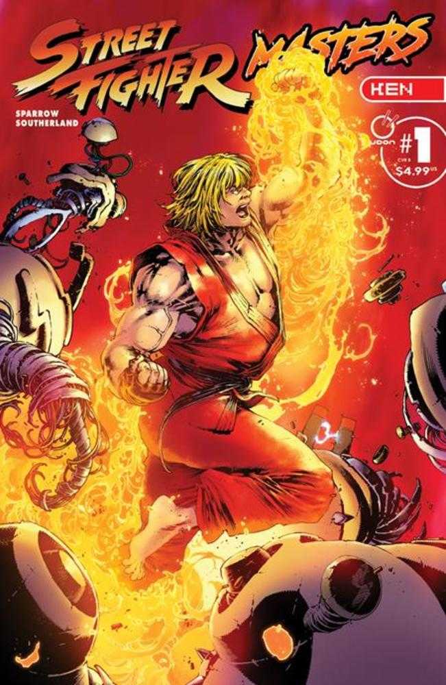 STREET FIGHTER MASTERS KEN #1 (One Shot) Cover B Matthew Weldon Var
