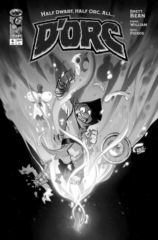 Dorc #6 1:25 Cvr C Brett Bean B&W Variant (PRESALE 7/15/26)