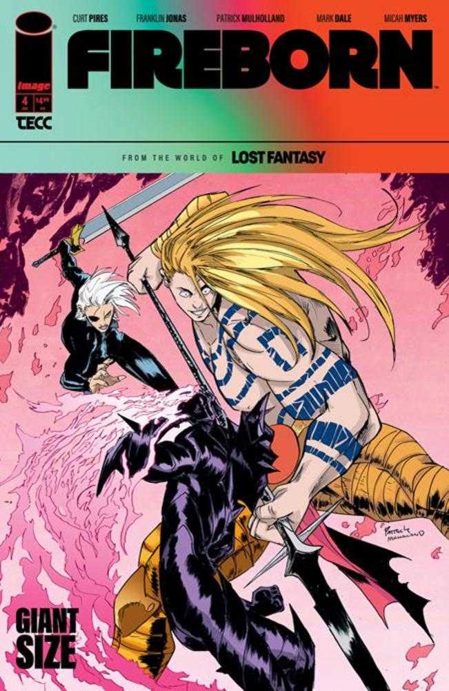 FIREBORN #4 Cover A - PATRICK MULHOLLAND