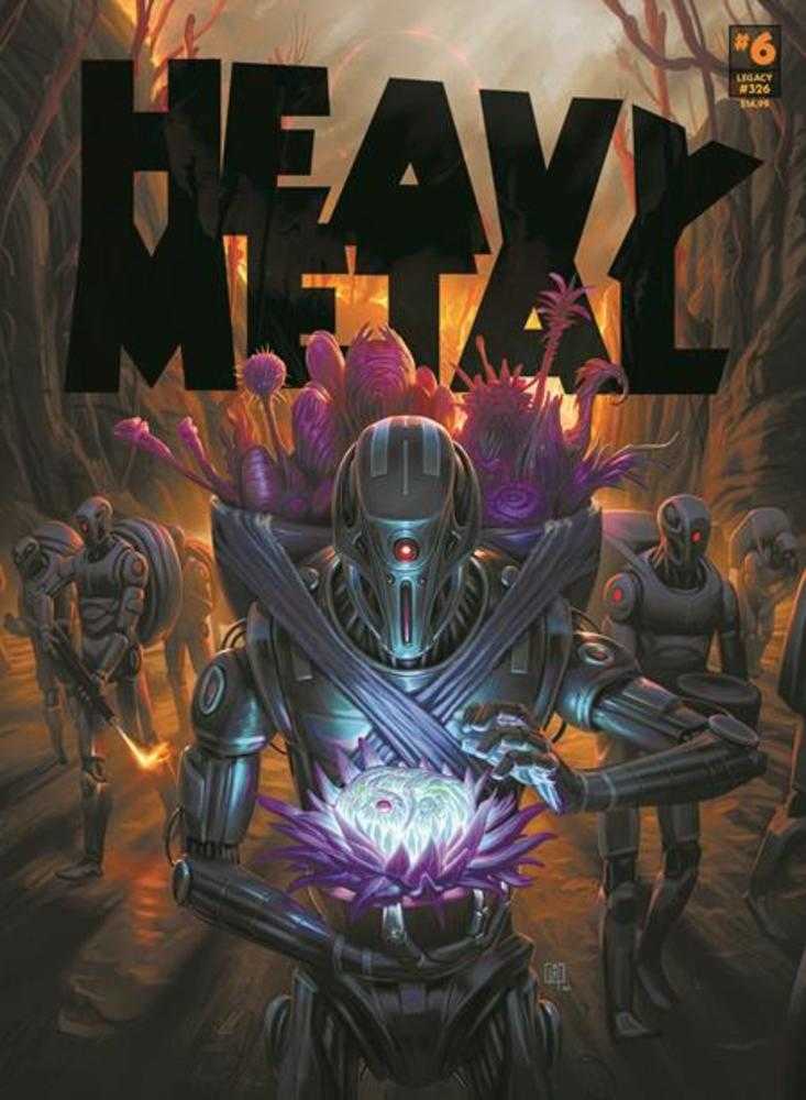 HEAVY METAL MAGAZINE #6 Cover A - FLAVIO GRECO PLAGIA (MR)