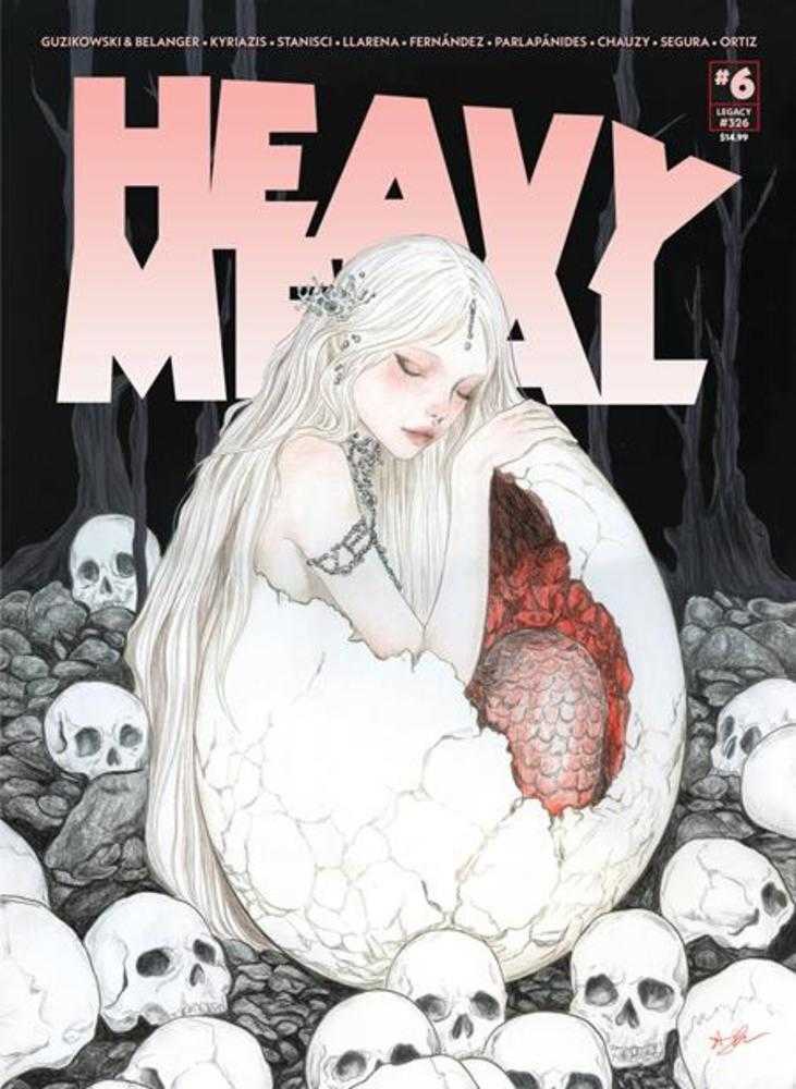 HEAVY METAL MAGAZINE #6 Cover B - AMANDA M JANSSON VAR (MR)