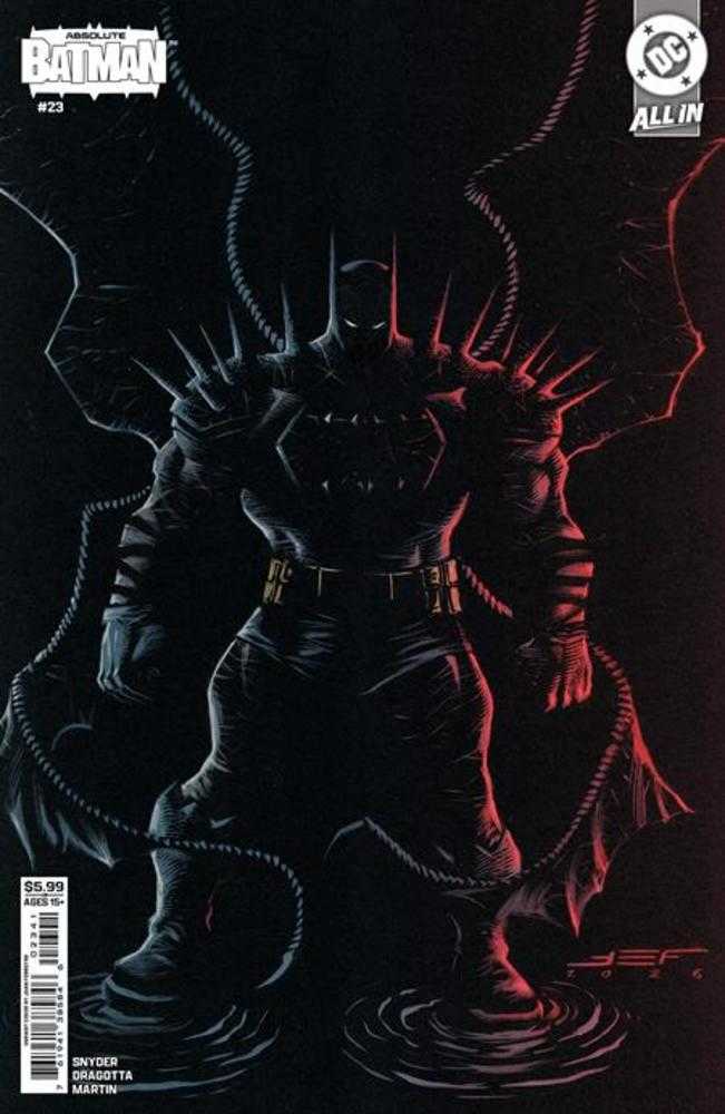 Absolute Batman #23 Cover D - JUAN FERREYRA CARD STOCK VAR