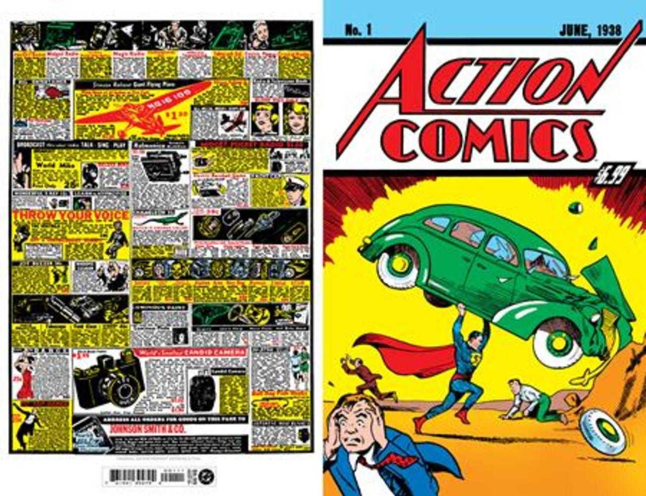 Action Comics #1 Facsimile Edition Facsimile Edition Cover A Joe Shuster (2026)