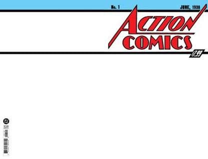 Action Comics #1 Facsimile Edition Facsimile Edition Cover B Blank Card Stock Var (2026)