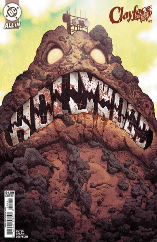 Clayface Celebrity Dirt #2 (OF 6) (Of 6) Cover B Mike Del Mundo Card Stock Var