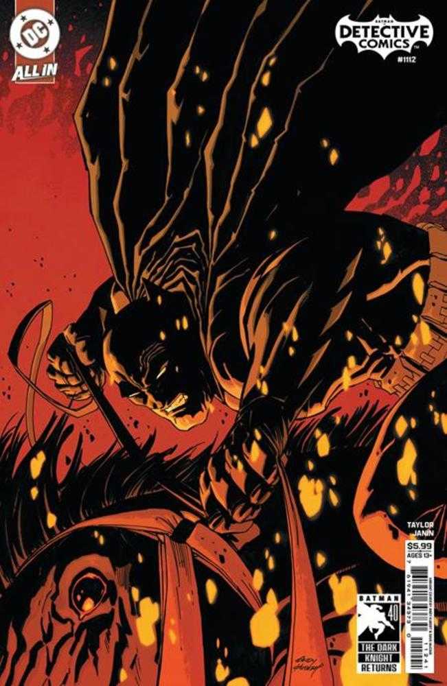 Detective Comics #1112 Cover D - ANDY KUBERT DARK KNIGHT RETURNS 40TH ANNIVERSARY CARD STOCK VAR