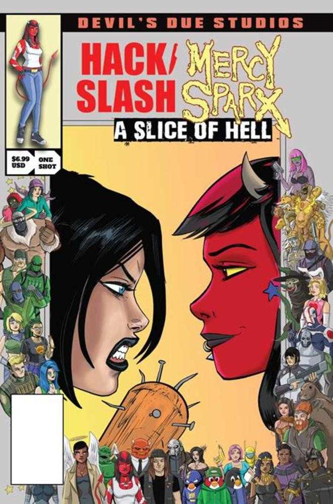 Devils Due Presents Hack Slash Mercy Sparx #1 (One-Shot) (One Shot) Cover B Tim Seeley Josh Blaylock Homage Var (Mr)