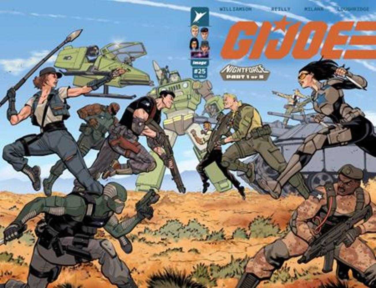 Gi Joe #25 Cover A - TOM REILLY WRAPAROUND