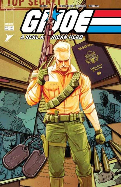 Gi Joe a Real American Hero #331 Cover C - NIMIT MALAVIA SECRET DOSSIER VAR