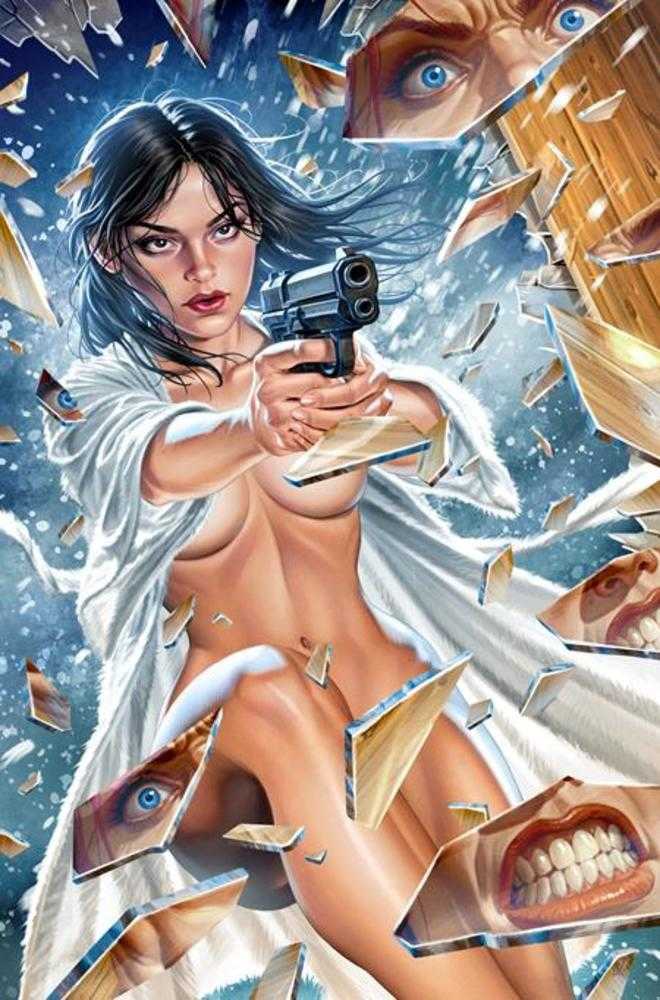Gun Honey Doubles Down #3 (Of 4) (Of 4) Cover L Chris Wahl Virgin Cardtock Var (Mr)