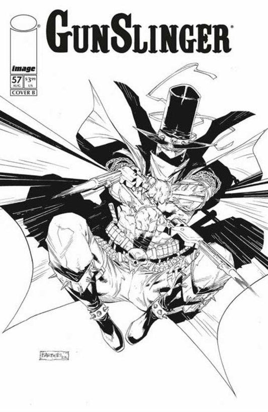 Gunslinger Spawn #57 Cover B - CARLO BARBERI B&W VAR