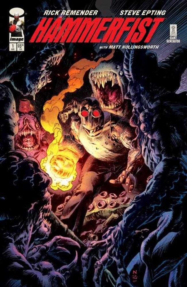 Hammerfist #1 Cover C - NIC KLEIN VAR (MR)