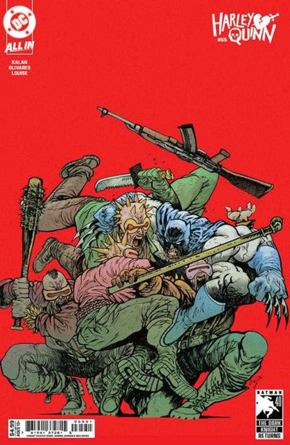 Harley Quinn #65 Cover E - DANIEL WARREN JOHNSON DARK KNIGHT RETURNS 40TH ANNIVERSARY CARD STOCK VAR